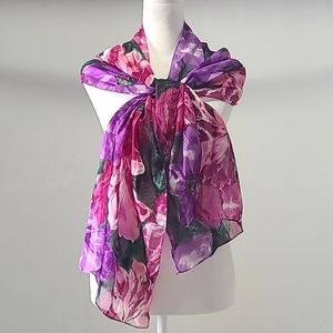 Vintage 60s floral scarf chic stylish tiktok mom grandma office feminine unisex